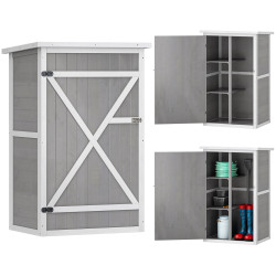 Cадовый шкаф Outsunny 845-292GY (Grey) Thumb