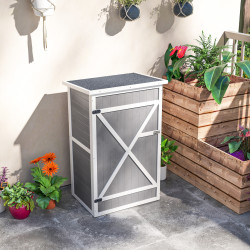 Cадовый шкаф Outsunny 845-292GY (Grey) Thumb