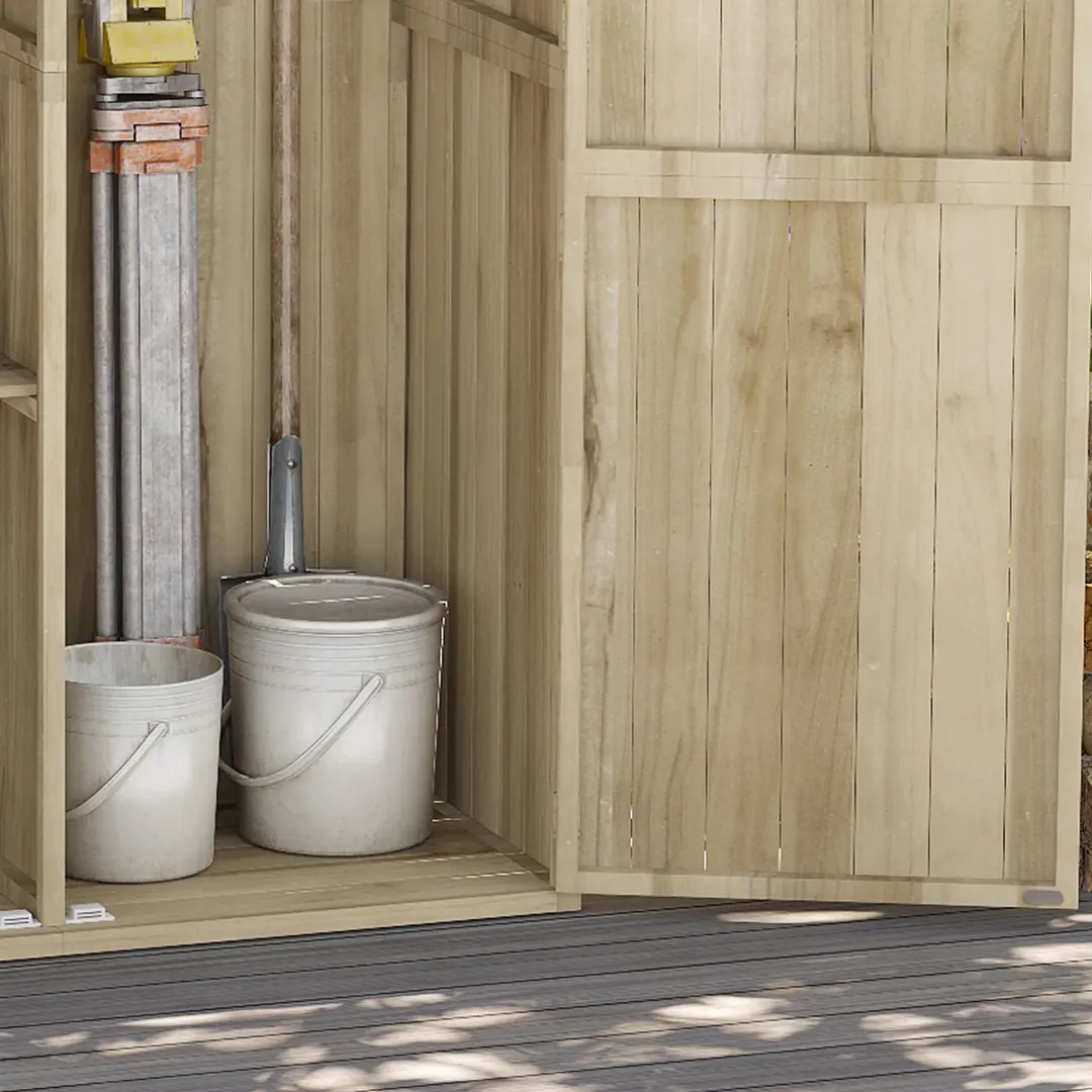 Cадовый шкаф Outsunny 845-888V00ND (Natural)