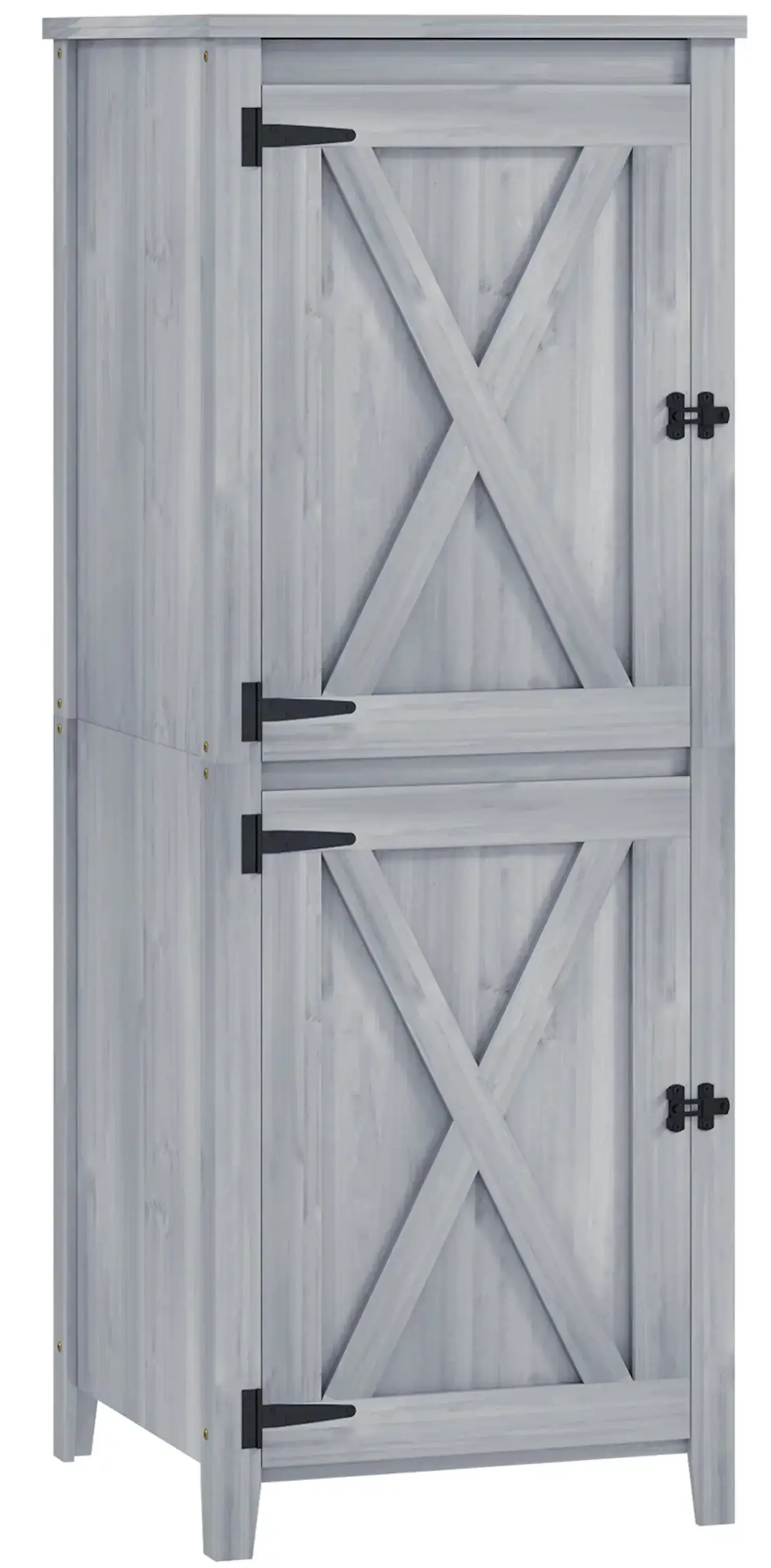 Cадовый шкаф Outsunny 84H-179V00LG (Light Grey) - 2