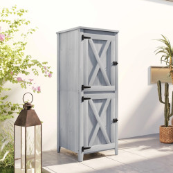 Cадовый шкаф Outsunny 84H-179V00LG (Light Grey) Thumb