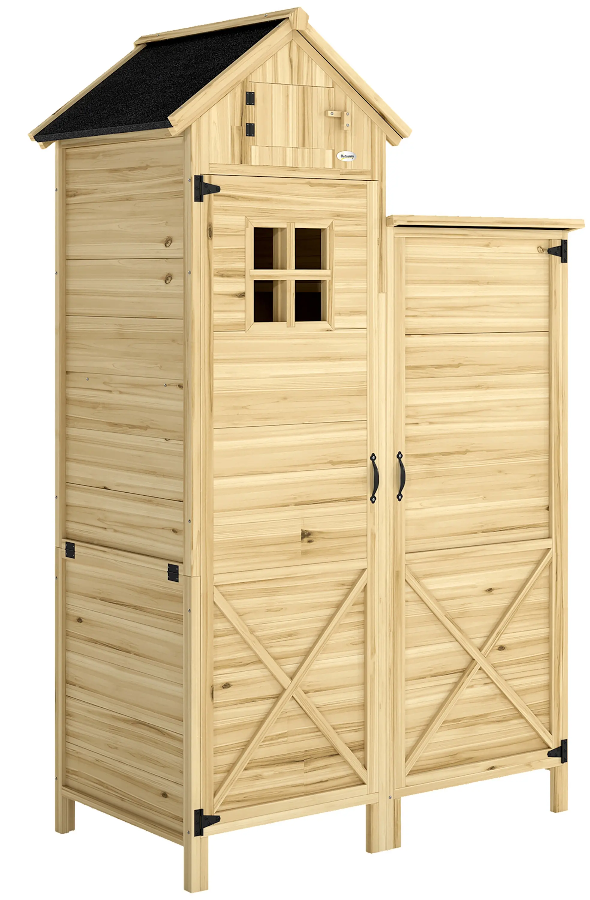 Cадовый шкаф Outsunny 84H-552V00ND (Natural) - 2