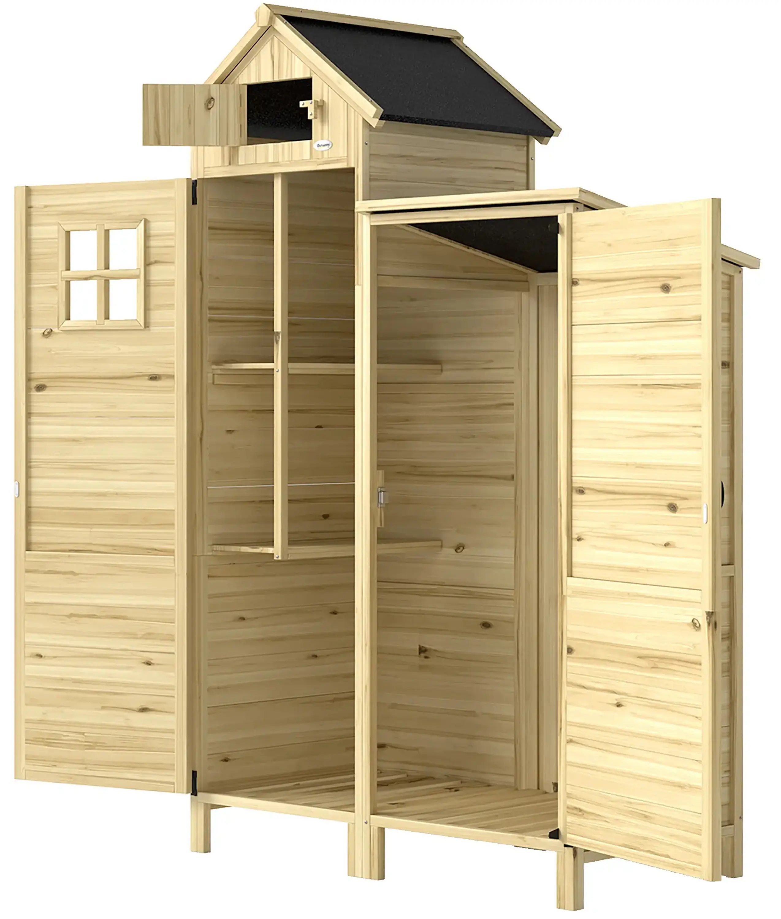 Cадовый шкаф Outsunny 84H-552V00ND (Natural) - 3