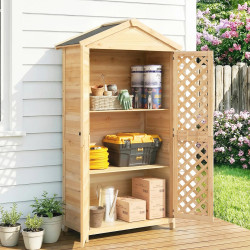 Cадовый шкаф Outsunny 84H-623V00ND (Natural) Thumb