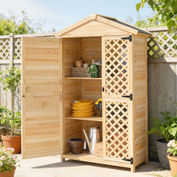 Cадовый шкаф Outsunny 84H-623V00ND (Natural)