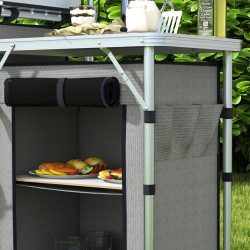 Кемпинговая кухня Outsunny A20-381V00GY (Grey) Thumb