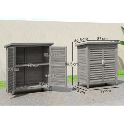 Садовая тумба Outsunny 845-248GY (Grey) Thumb