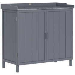 Tumba de gradina Outsunny 84B-636GY (Grey) Thumb