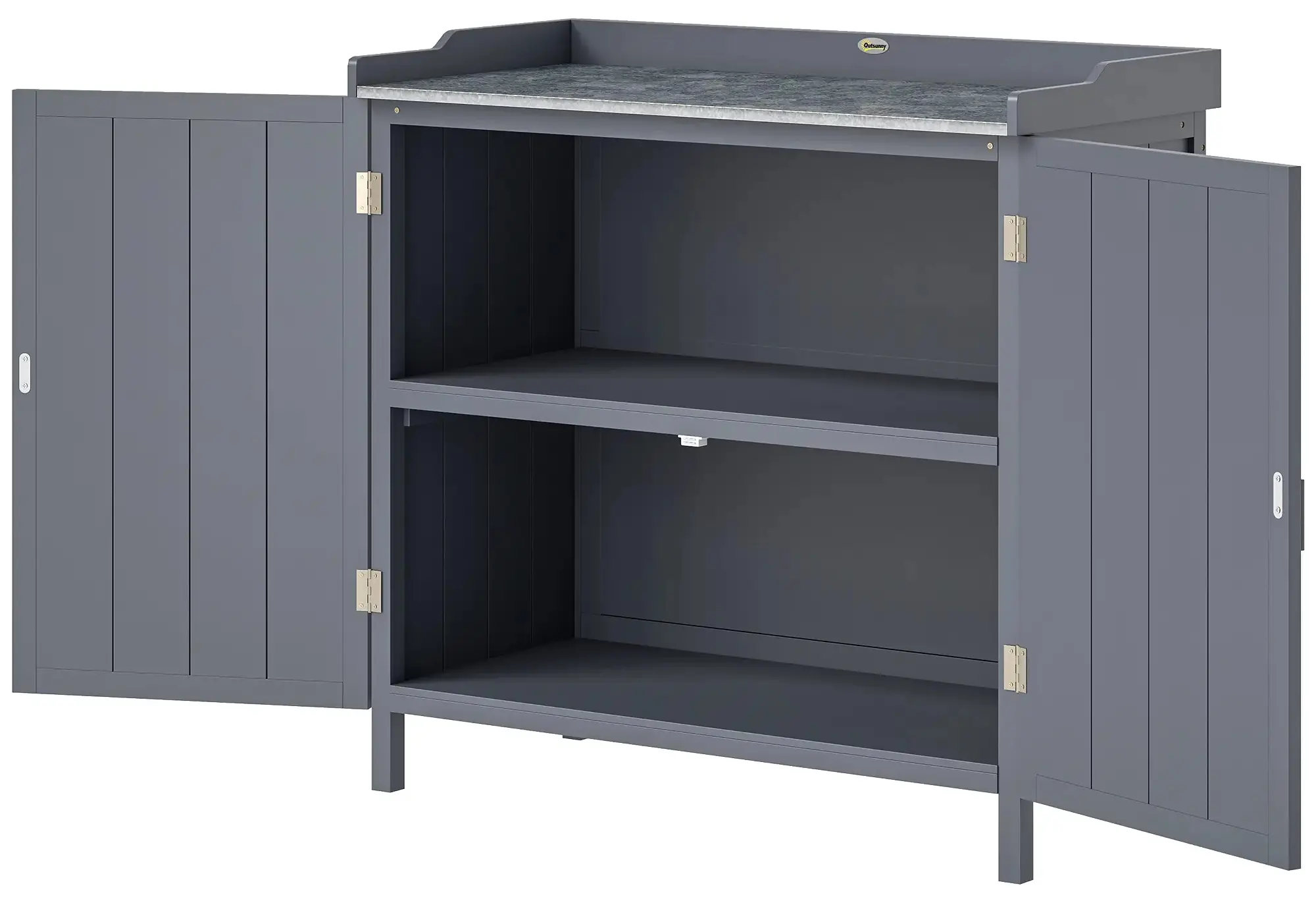 Tumba de gradina Outsunny 84B-636GY (Grey) - 3
