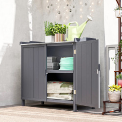 Tumba de gradina Outsunny 84B-636GY (Grey) Thumb