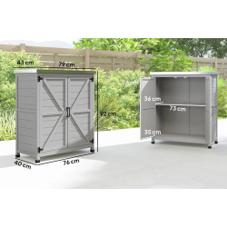 Садовая тумба Outsunny 84G-485V00GY (Grey) Thumb