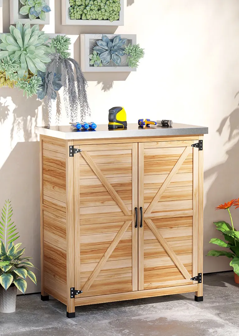 Садовая тумба Outsunny 84G-485V00ND (Wood)