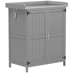 Садовая тумба Outsunny 84H-159V00GY (Grey) Thumb