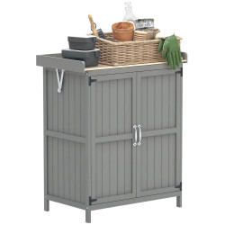 Садовая тумба Outsunny 84H-159V00GY (Grey) Thumb