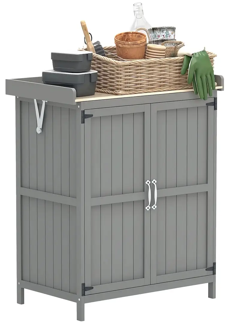 Садовая тумба Outsunny 84H-159V00GY (Grey) - 3