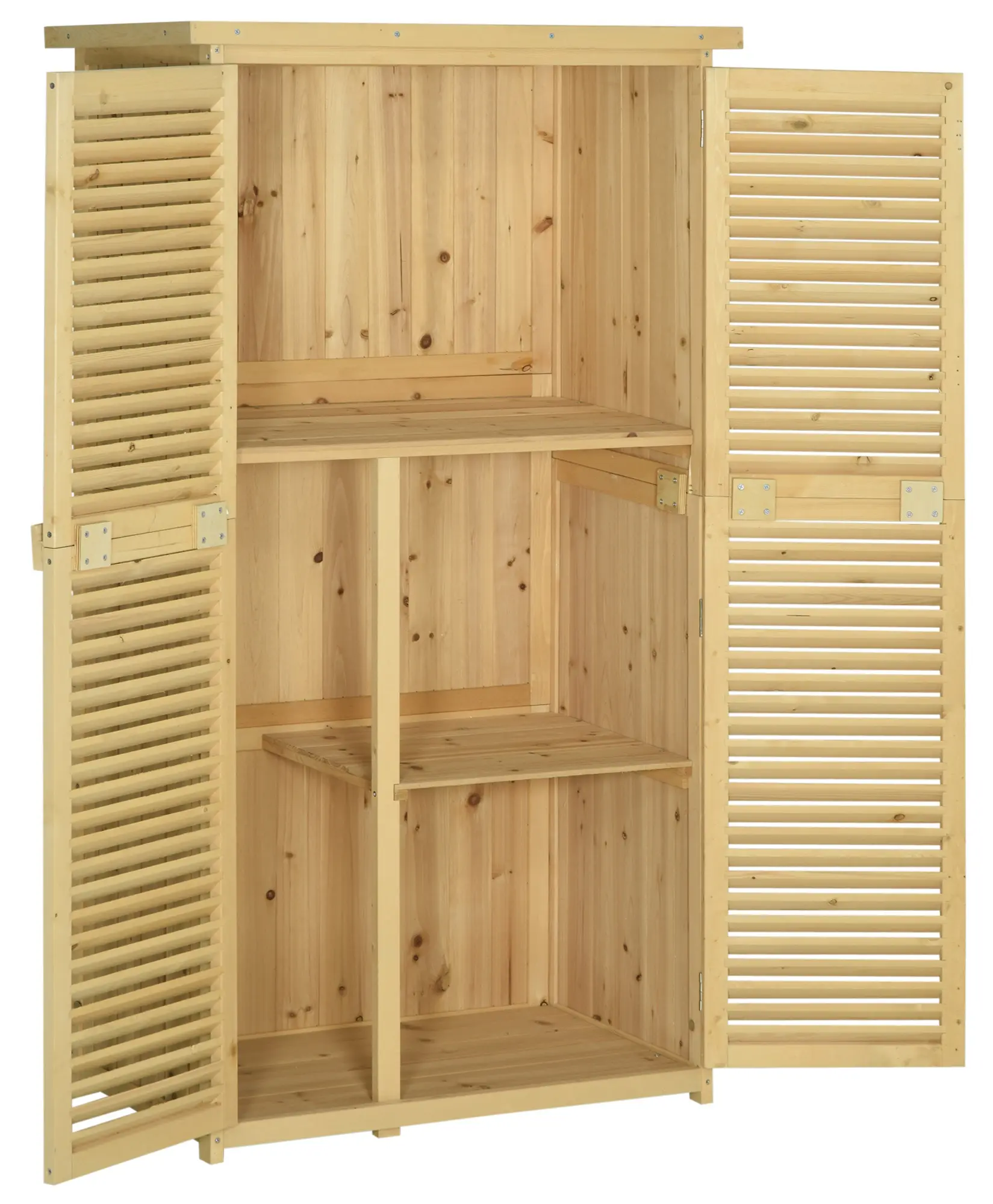 Садовый шкаф Outsunny 845-215BN (Natural) - 3