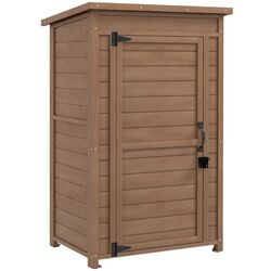 Садовый шкаф Outsunny 84G-415V00BN (Brown) Thumb