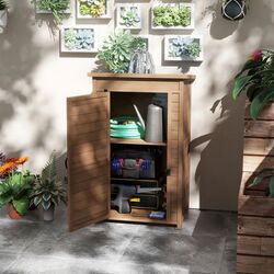 Садовый шкаф Outsunny 84G-415V00BN (Brown)
