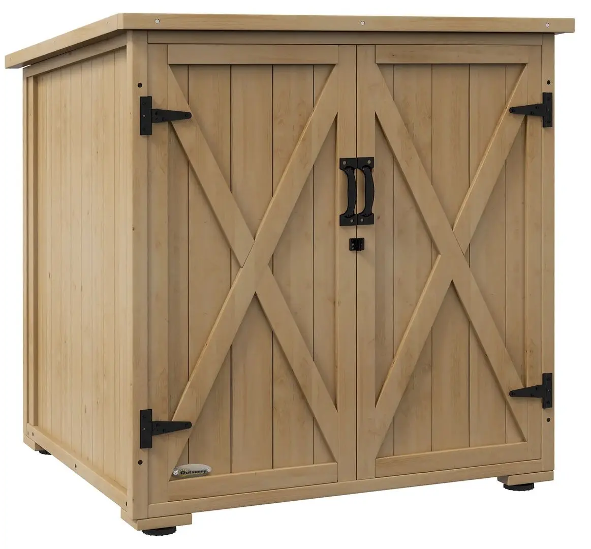 Dulap de gradina Outsunny 84G-416V00ND (Natural)