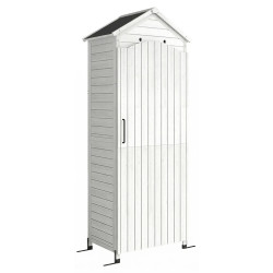 Dulap de gradina Outsunny 84H-602V00WT (White) Thumb