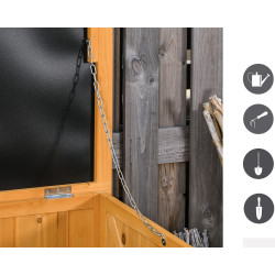 Садовый сундук Outsunny 84B-458YL (Dark Yellow) Thumb