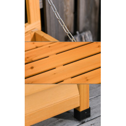 Садовый сундук Outsunny 84B-458YL (Dark Yellow) Thumb