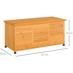 Садовый сундук Outsunny 84B-458YL (Dark Yellow) Thumb