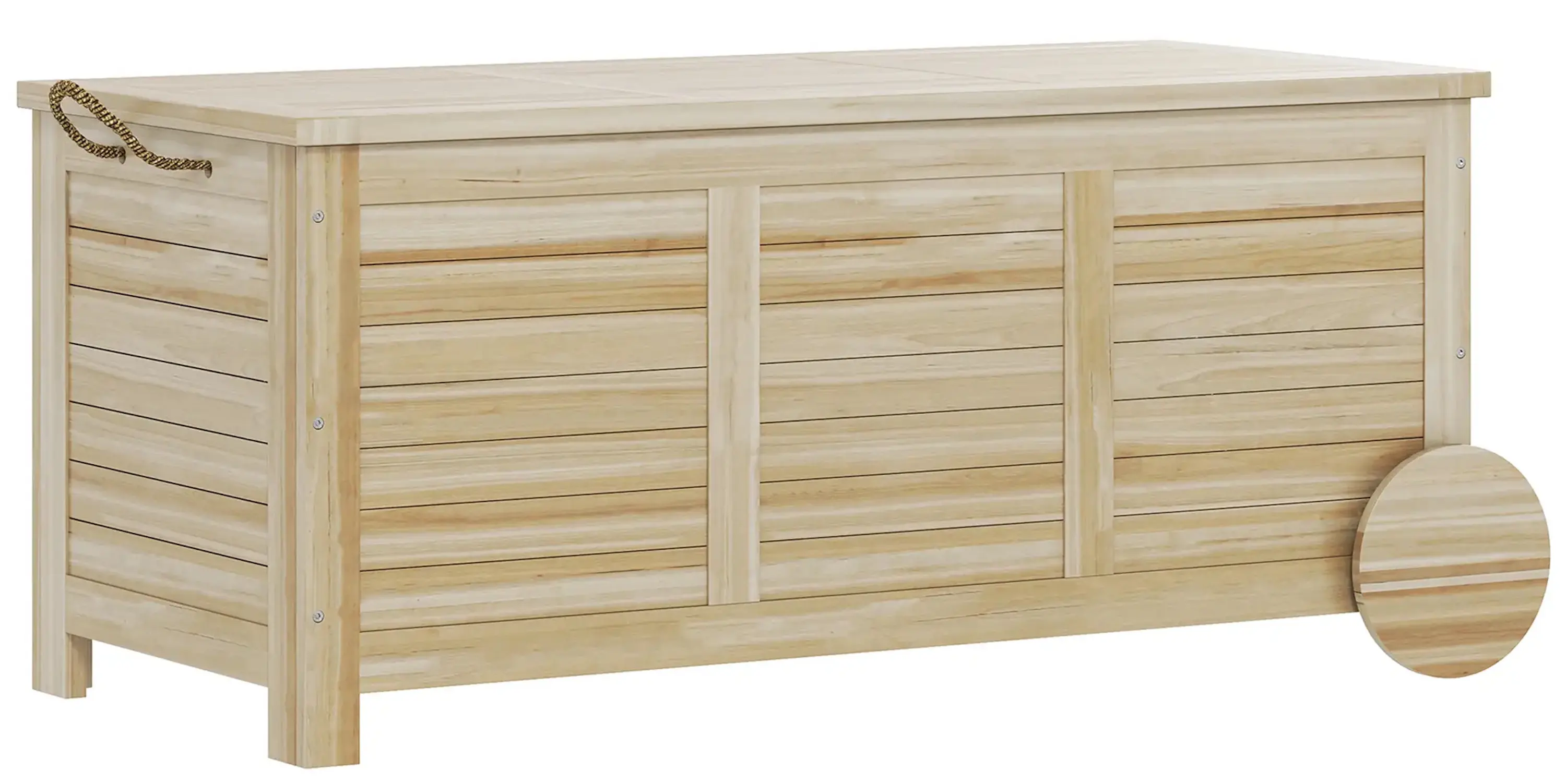 Lada depozitare de gradina Outsunny 84G-717V00ND (Natural) - 2