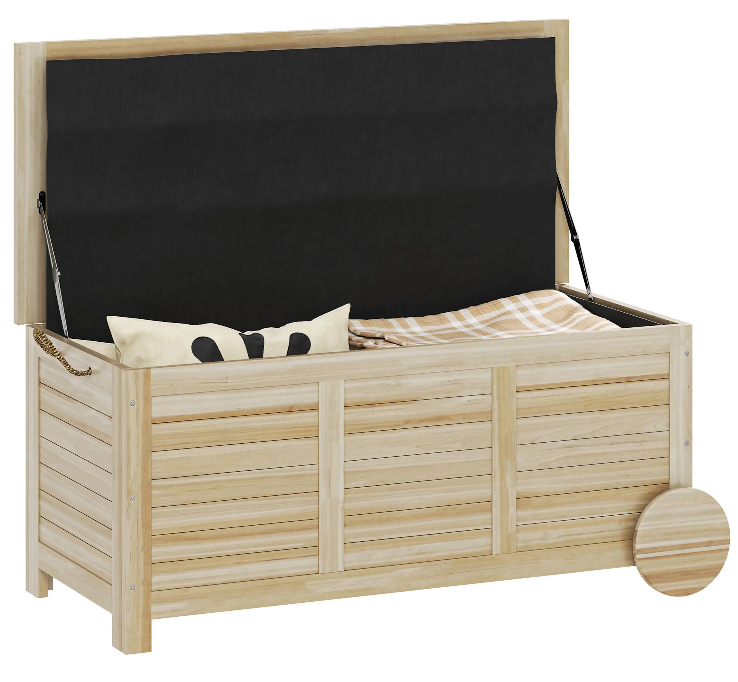 Lada depozitare de gradina Outsunny 84G-717V00ND (Natural) - 3