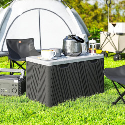 Lada depozitare de gradina Outsunny 84G-733V00BK (Black)