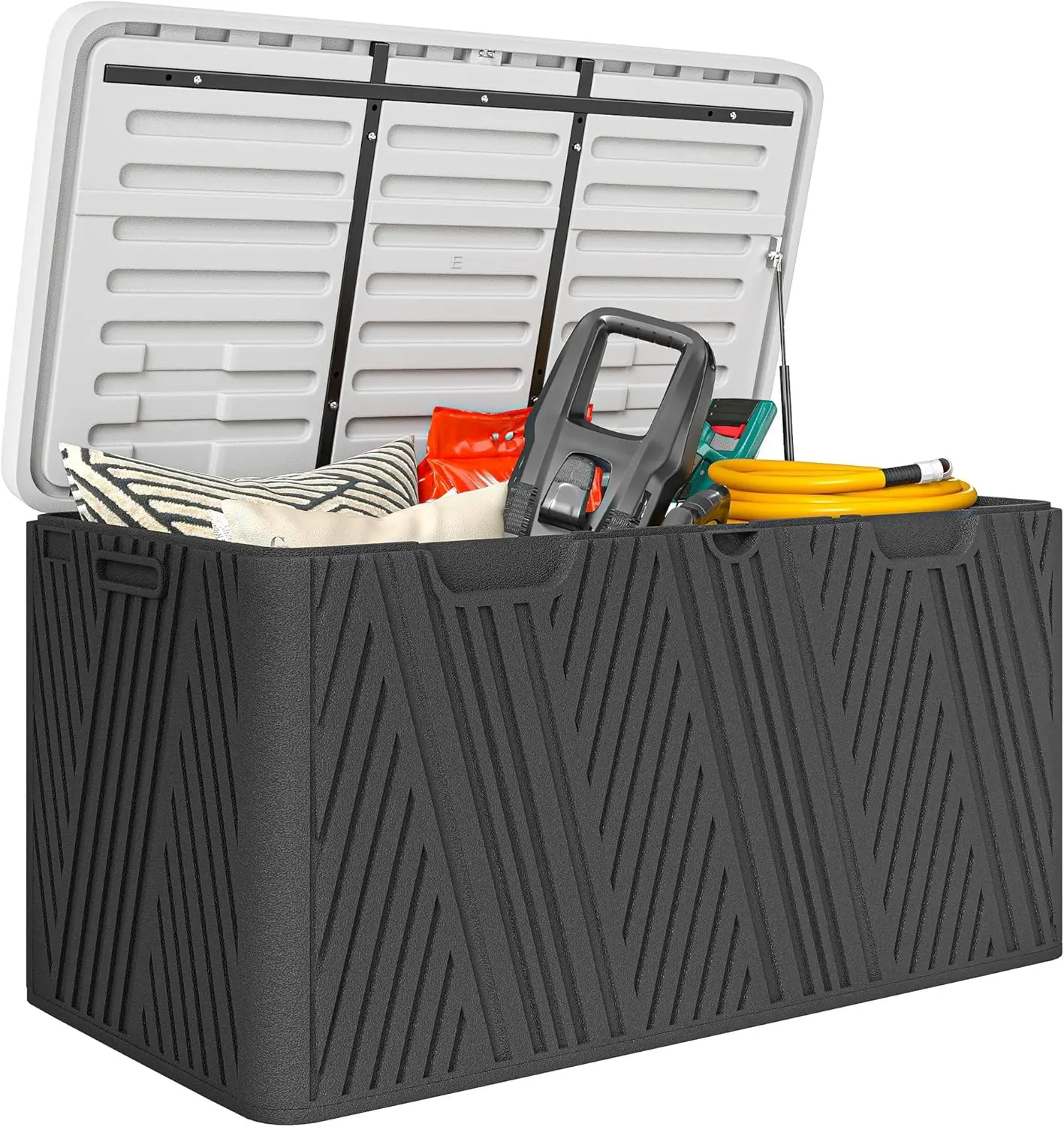Садовый сундук Outsunny 84G-733V00BK (Black) - 2