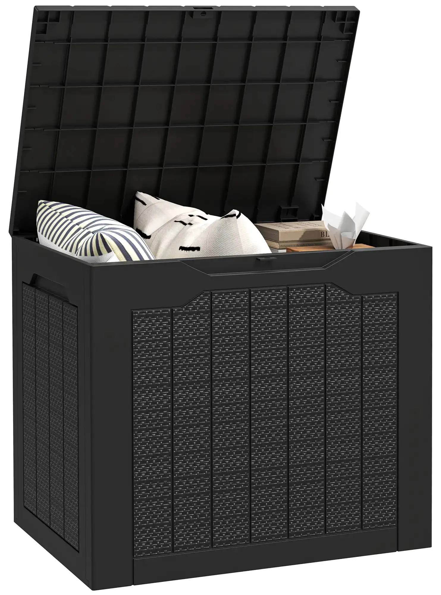 Садовый сундук Outsunny 84G-791V00BK (Black) - 4