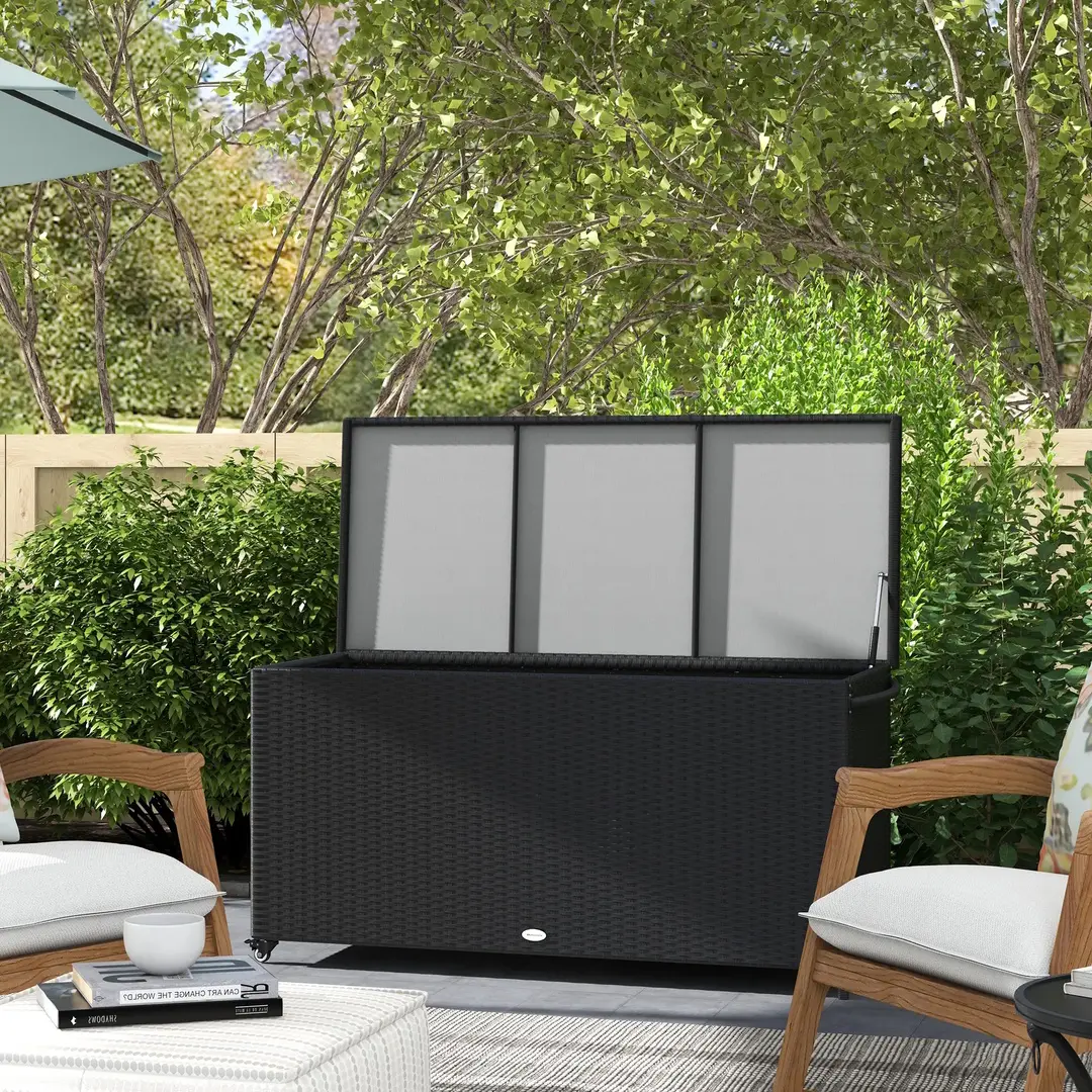 Садовый сундук Outsunny 865-016V00BK (Black)