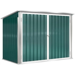 Шкаф для мусорных контейнеров Outsunny 845-436V02GN (Green) Thumb
