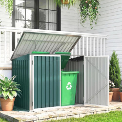 Dulap pentru pubele Outsunny 845-436V02GN (Green)