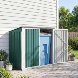 Шкаф для мусорных контейнеров Outsunny 845-436V02GN (Green) Thumb