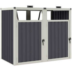 Dulap pentru pubele Outsunny 84H-271V01CG (Dark Grey) Thumb