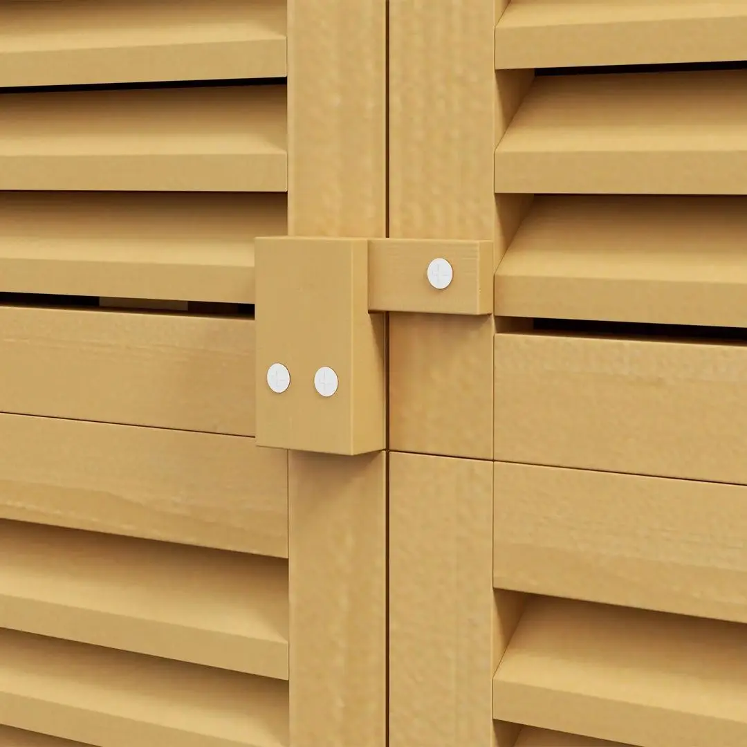 Шкаф садовый Outsunny 845-215V01YL (Yellow)