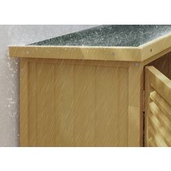 Шкаф садовый Outsunny 845-215V01YL (Yellow) Thumb