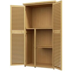 Шкаф садовый Outsunny 845-215V01YL (Yellow) Thumb