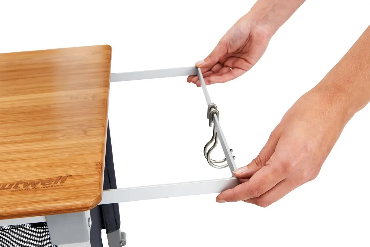 Складной шкаф Outwell Padres Storage Unit (Black/Natural) - 3