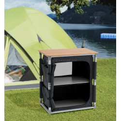 Складной шкаф Outwell Padres Storage Unit (Black/Natural)