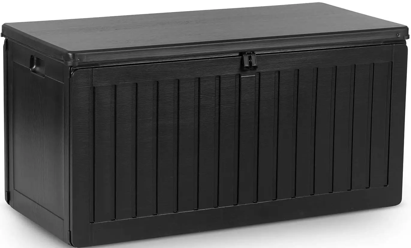 Ladă depozitare de grădină Plonos 480000 (Black)