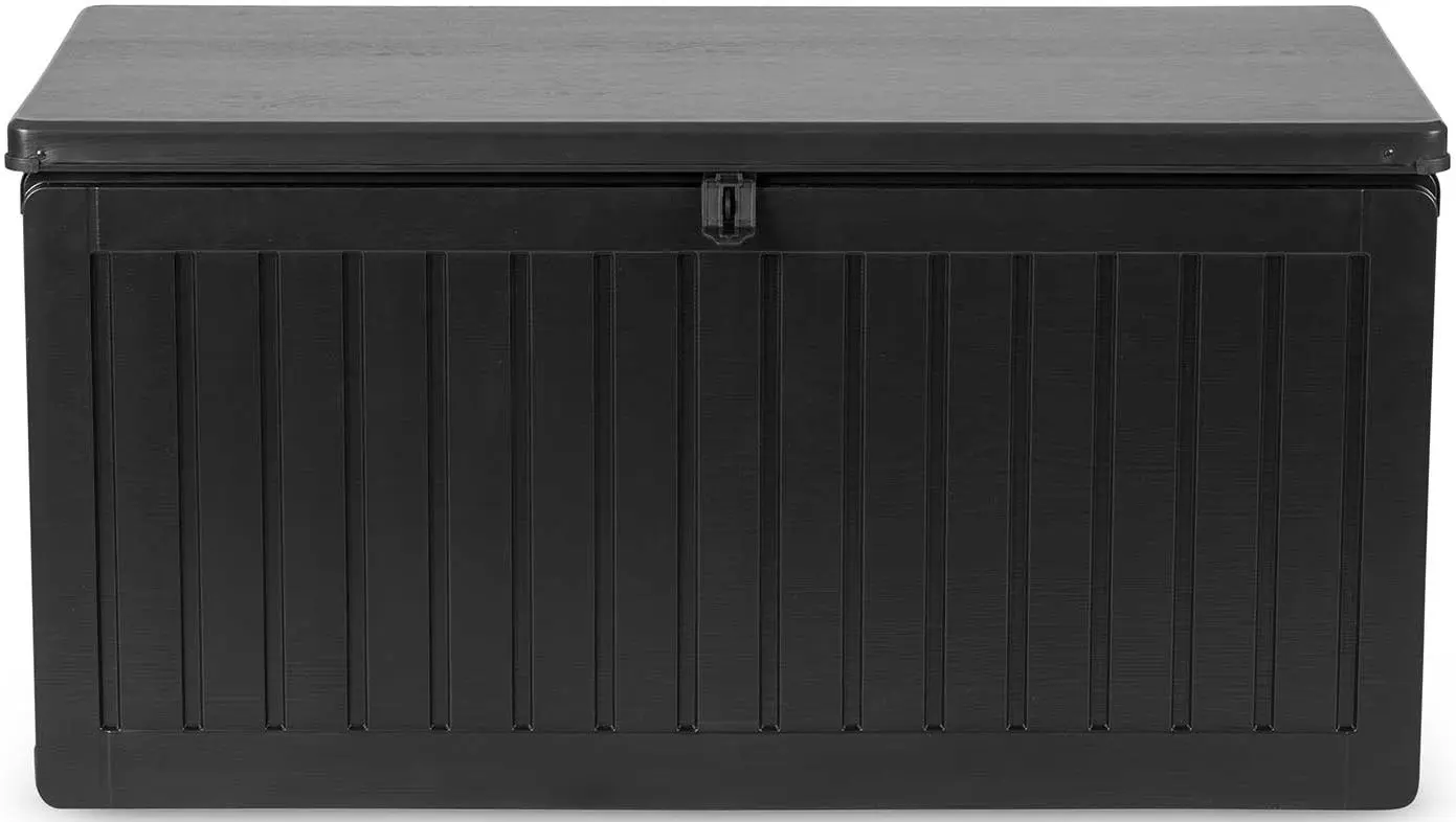 Ladă depozitare de grădină Plonos 480000 (Black)