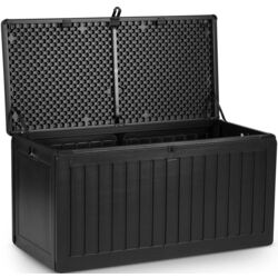 Ladă depozitare de grădină Plonos 480000 (Black) Thumb