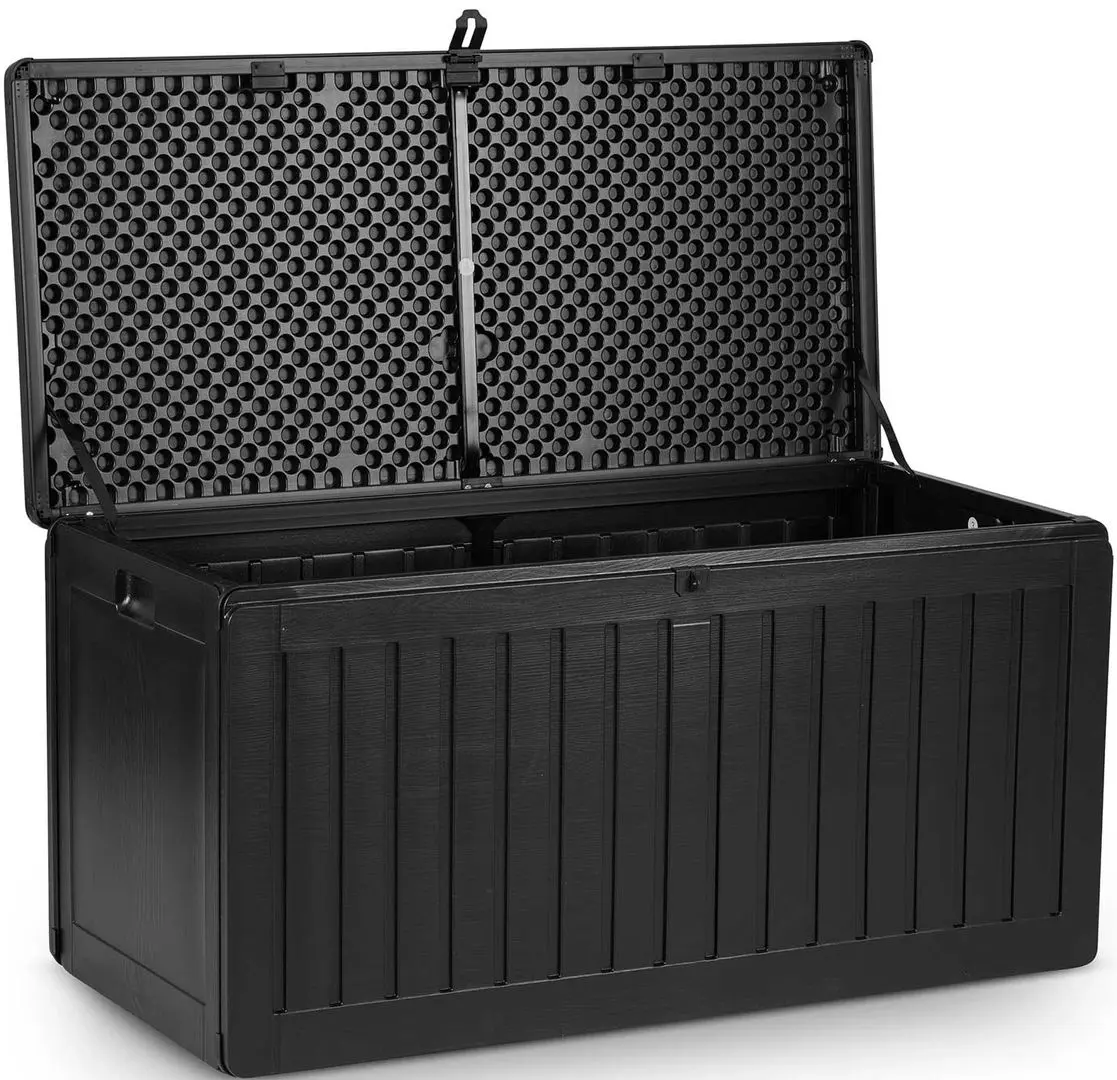 Ladă depozitare de grădină Plonos 480000 (Black)