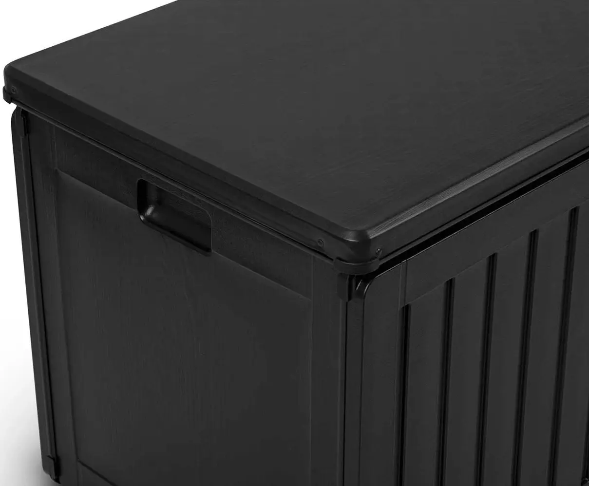 Ladă depozitare de grădină Plonos 480000 (Black)