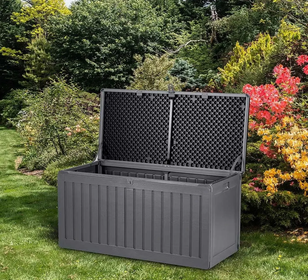 Садовый сундук Plonos 480001 (Grey)