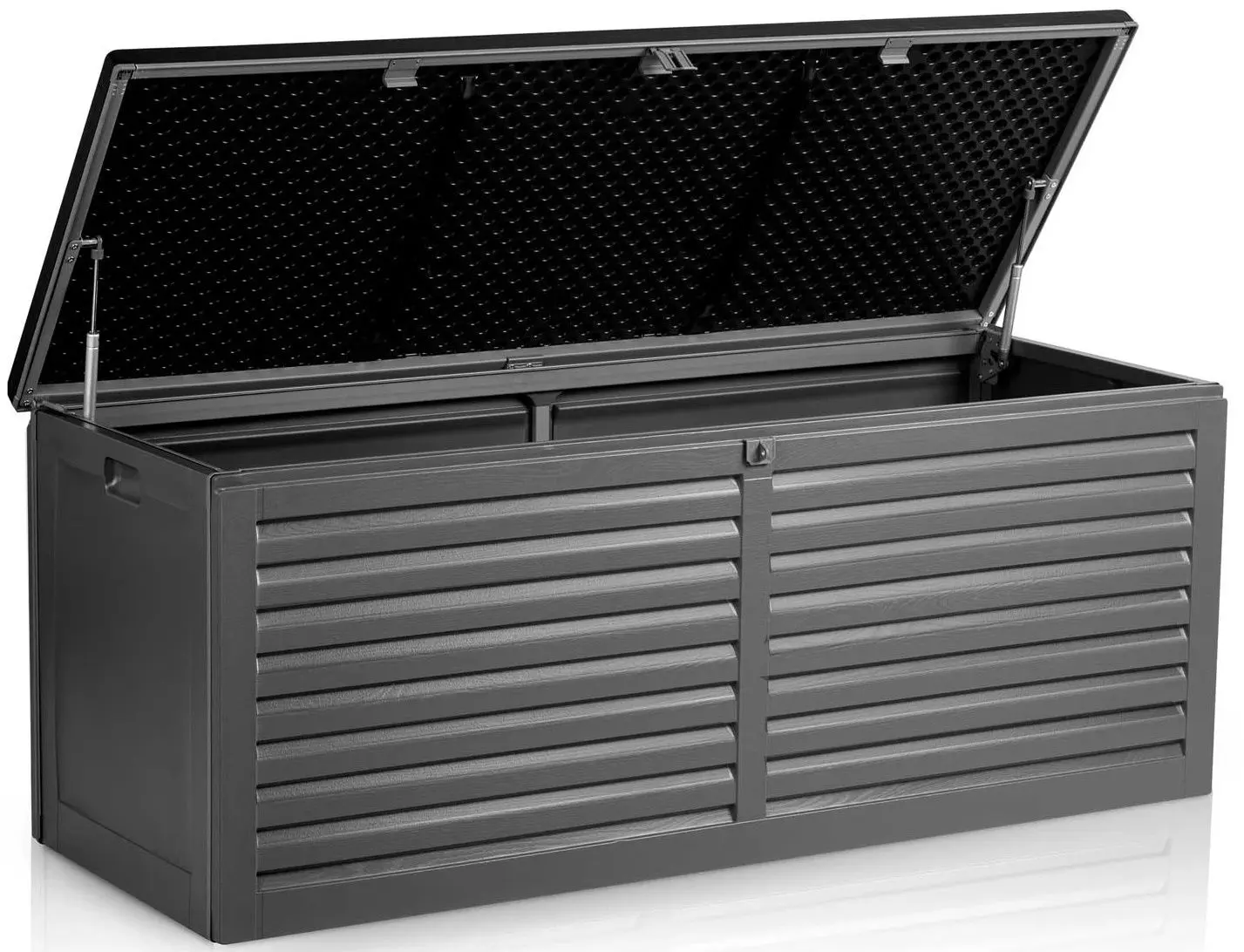 Садовый сундук Plonos 480101 (Black/Grey)