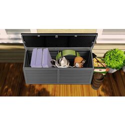 Садовый сундук Plonos 480101 (Black/Grey) Thumb